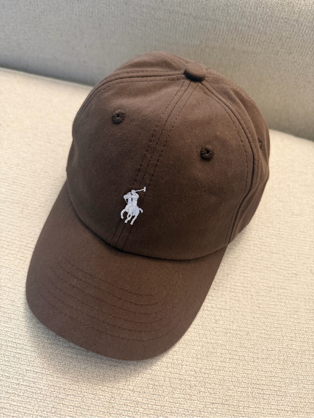 Polo Ralph Lauren Cotton Chino Ball Cap Brown